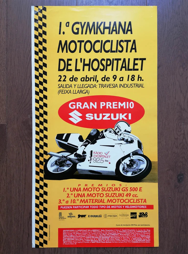 1990 Amateur Superbikes Poster