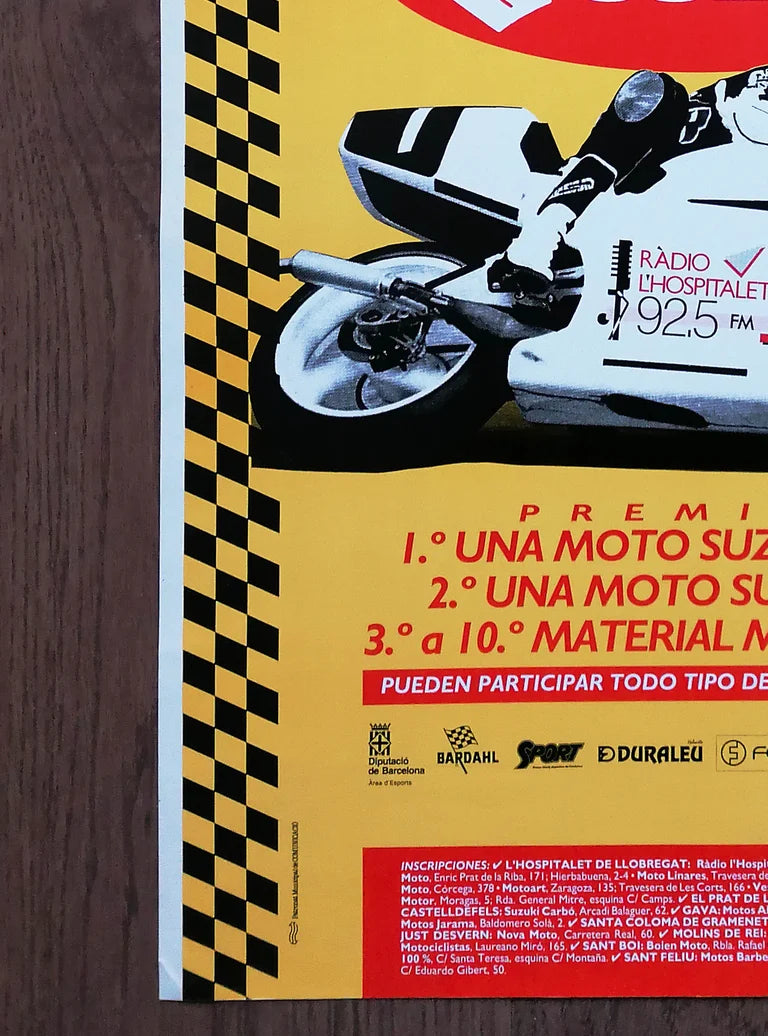 1990 Amateur Superbikes Poster